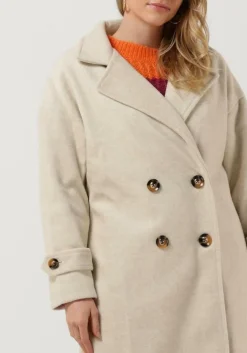 lichtgrijze ydence mantel coat georgia