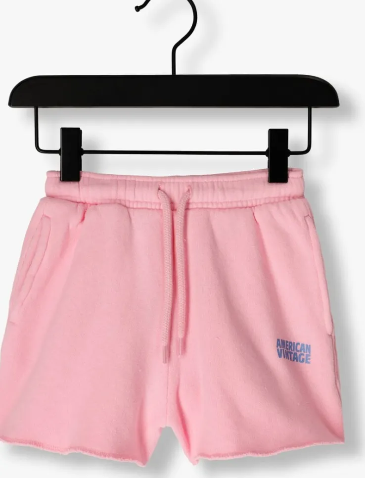 lichtroze american vintage korte broek izubird short