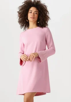 lichtroze ana alcazar mini jurk mix dress