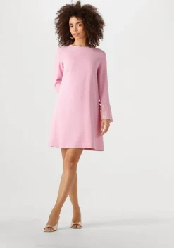 lichtroze ana alcazar mini jurk mix dress