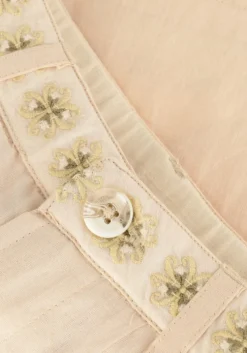 lichtroze baje studio korte broek ovaia