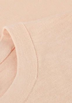 lichtroze cast iron t-shirt cotton blend slub