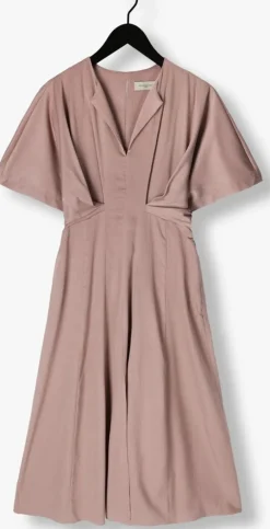 lichtroze copenhagen muse midi jurk vianna dress