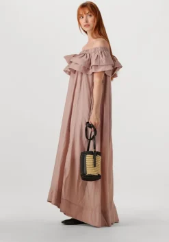 lichtroze copenhagen muse maxi jurk molly dress