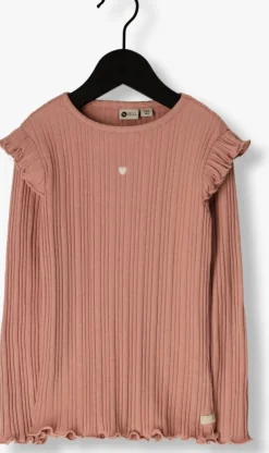 lichtroze daily7 t-shirt t-shirt ls fancy rib