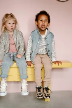 lichtroze daily7 t-shirt t-shirt ls fancy rib