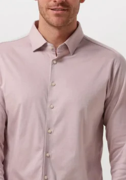 lichtroze desoto casual overhemd casual kent 1/1