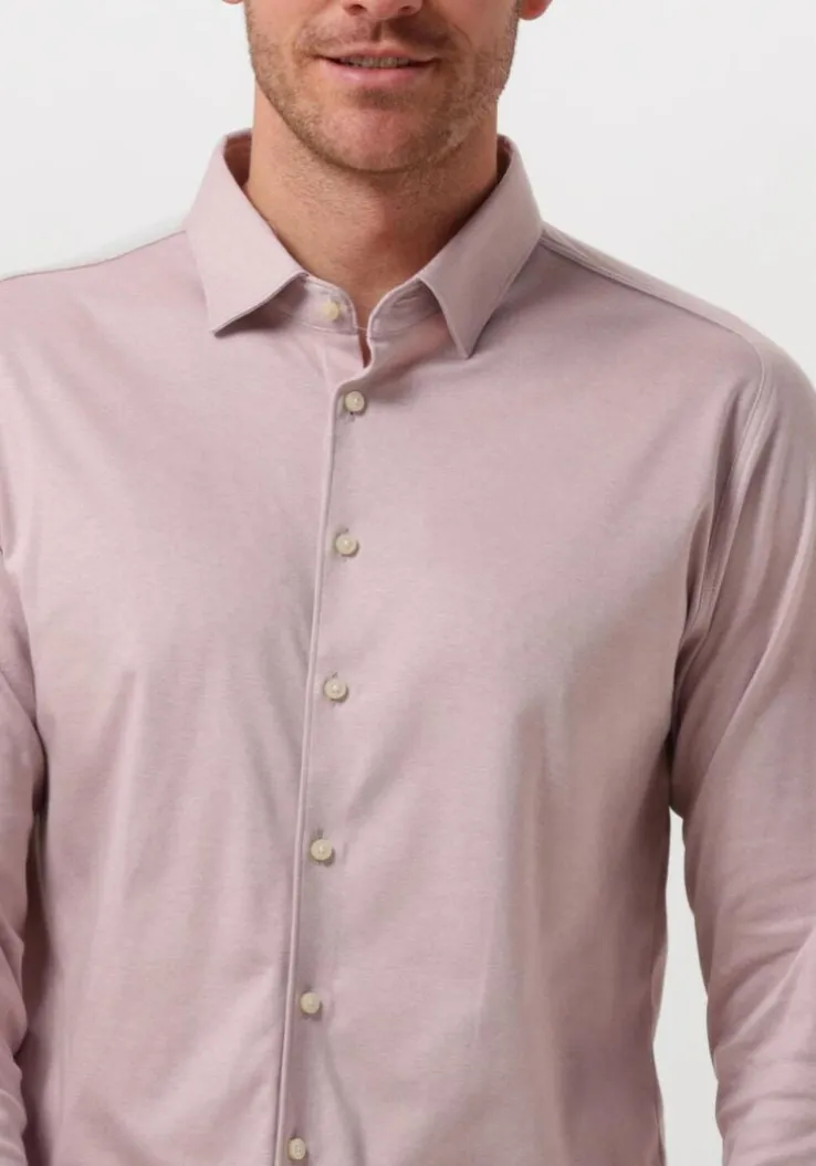 lichtroze desoto casual overhemd casual kent 1/1