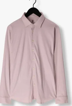lichtroze desoto casual overhemd casual kent 1/1