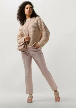 lichtroze ibana pantalon pablo metallic