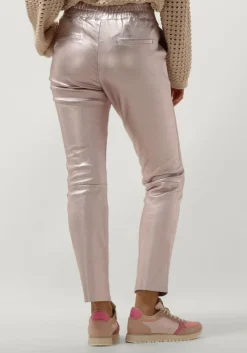 lichtroze ibana pantalon pablo metallic