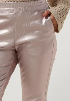 lichtroze ibana pantalon pablo metallic