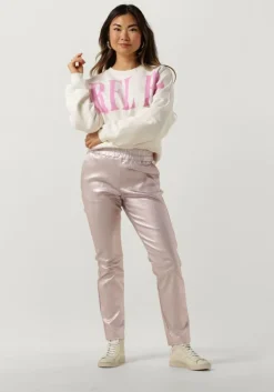 lichtroze ibana pantalon pablo metallic
