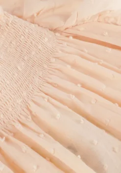 lichtroze konges slojd mini jurk priya dress