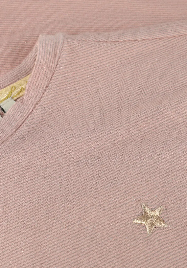 lichtroze like flo t-shirt flo glitter shirt