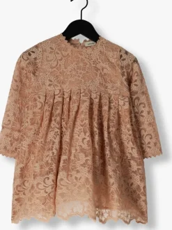lichtroze lil' atelier jurken nmfroseli ls loose dress lil