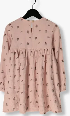 lichtroze lil' atelier mini jurk nmftamina ls loose dress lil