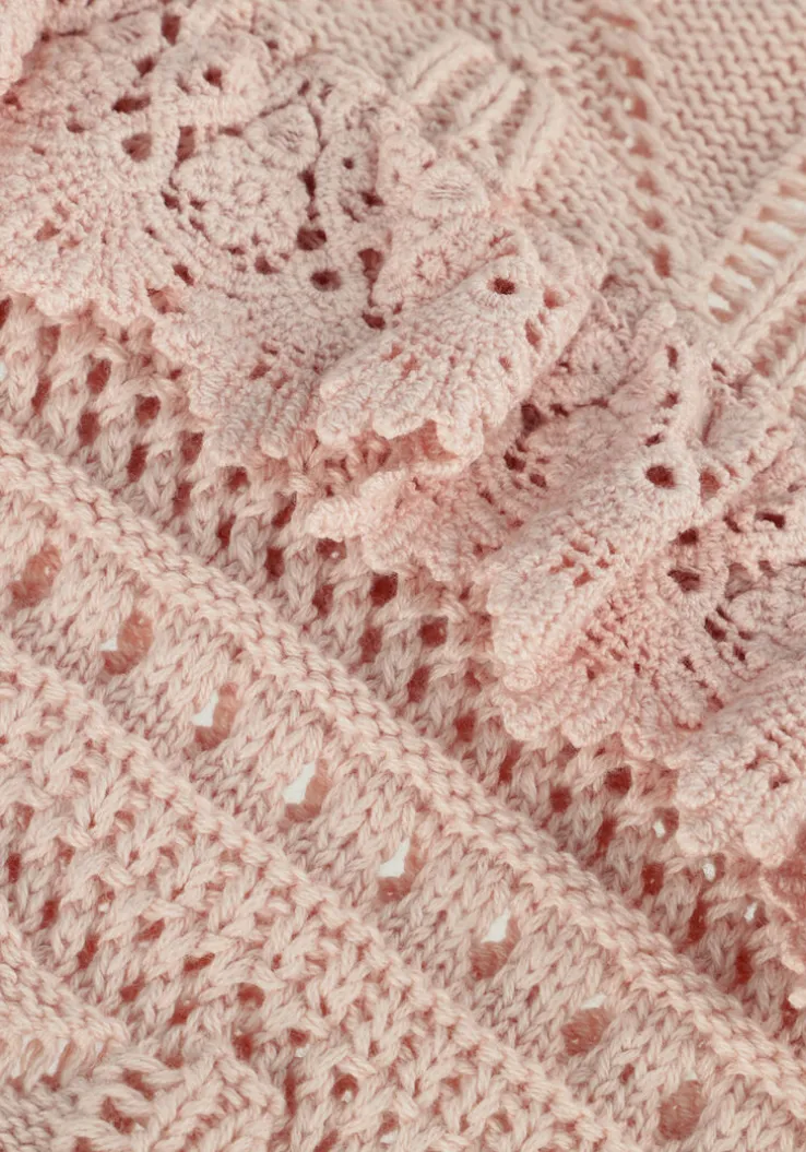 lichtroze lil' atelier trui nmfdamia ls loose knit lil