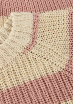 lichtroze lil' atelier trui nmfemlen ls knit stripe lil