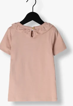 lichtroze lil' atelier t-shirt nmflalo tan ss slim top lil