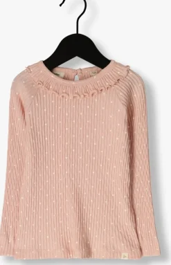 lichtroze lil' atelier t-shirt nmfficudia ls slim top lil