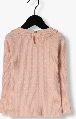 lichtroze lil' atelier t-shirt nmfficudia ls slim top lil