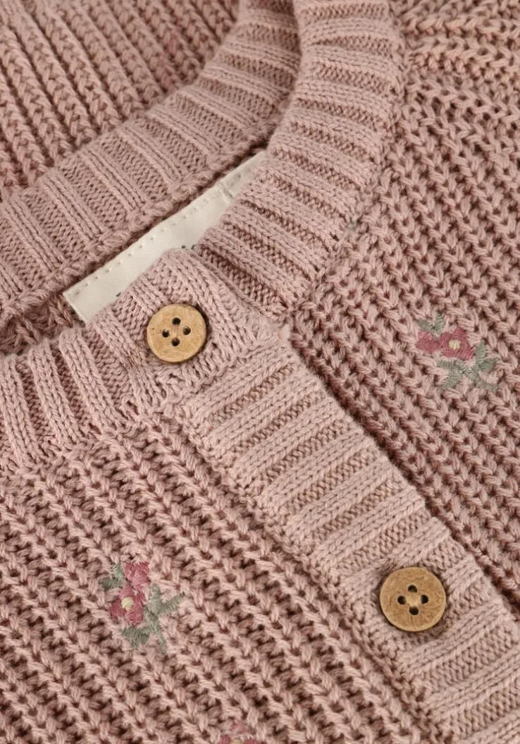 lichtroze lil' atelier vest nmfemlen emb ao ls knit card lil