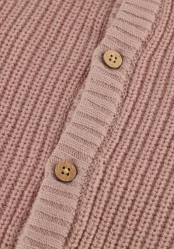 lichtroze lil' atelier vest nbnemlen ls knit card lil noos