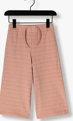 lichtroze lil' atelier wijde broek nmfjamla culotte pant lil