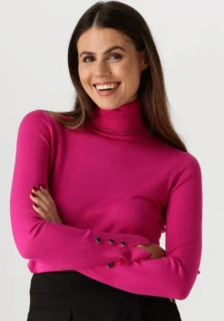 lichtroze liu jo coltrui ecs maglia chiusa m/l 1