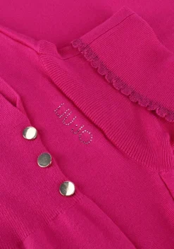 lichtroze liu jo coltrui ecs maglia chiusa m/l 1