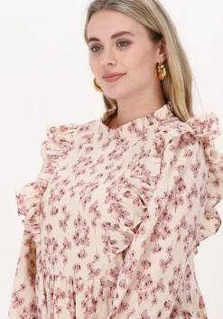 lichtroze lollys laundry maxi jurk cana