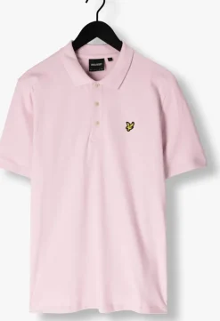 lichtroze lyle & scott polo plain polo shirt