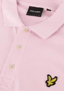 lichtroze lyle & scott polo plain polo shirt