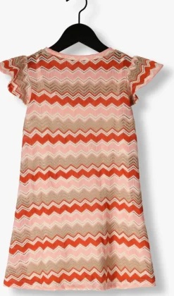 lichtroze mayoral mini jurk knitted dress