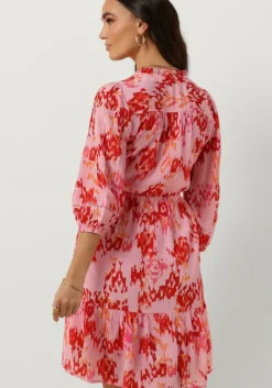 lichtroze moliin mini jurk maria