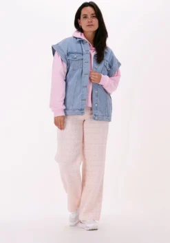 lichtroze na-kd pantalon tweed suit pants