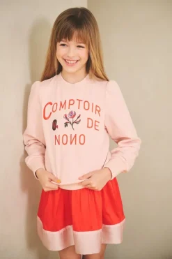 lichtroze nono sweater kulet sweater