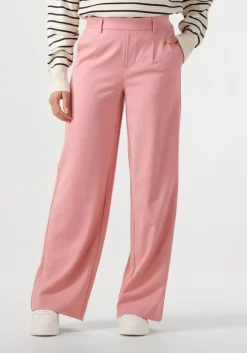 lichtroze object pantalon objlisa wide pant