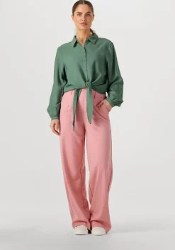 lichtroze object pantalon objlisa wide pant