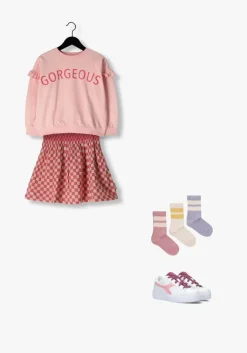 lichtroze petit blush sweater ruffle sweater