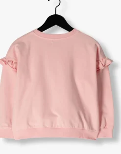 lichtroze petit blush sweater ruffle sweater