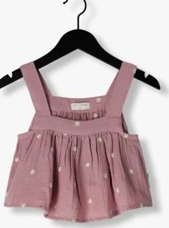 lichtroze petit blush top summer top embroidery