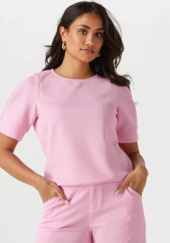 lichtroze pom amsterdam t-shirt senna rose