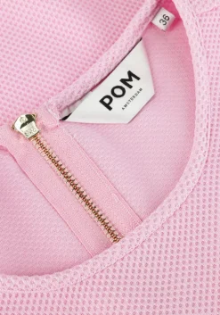 lichtroze pom amsterdam t-shirt senna rose