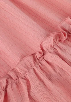 lichtroze retour mini jurk page