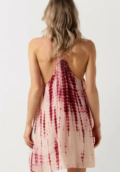 lichtroze rough studios mini jurk madina dress