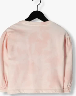 lichtroze sproet & sprout sweater sweatshirt tie dye
