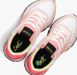 lichtroze sun68 lage sneakers ally color explosion