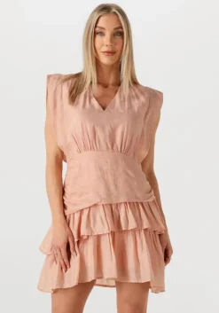 lichtroze suncoo mini jurk cyana